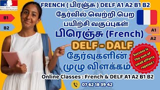 26  DELF  DALF amp DELF A1 தேர்வின் முழுவிளக்கம்Learn french through Tamil  Learn French inTamil [upl. by Ott]