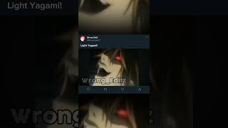 Light Yagami Laugh  AMV Edit edit anime [upl. by Ayifas68]