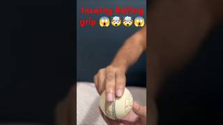 subscribe 🔥inswing Balling grip 😱😱cricket like or comment ♥️ for new vedioyoutubeshorts shorts♥️ [upl. by Beitnes]