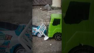 CAR COLLISION WITH TOWING TRUCK automobile towing [upl. by Ainolopa]