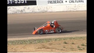 Momentum Sprint Car Tour  Qualifying  Colorado National Speedway 2024 [upl. by Carmina387]