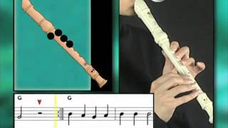 Ex006 How to Play Recorder  Recorder Lessons for Beginners [upl. by Trude]