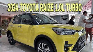 2024 TOYOTA RAIZE 10L TURBO WALKAROUND REVIEW l Sheryll Frays [upl. by Tur912]