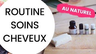 ROUTINE SOINS CHEVEUX au naturel 😍  Milena amp Co [upl. by Nialb]