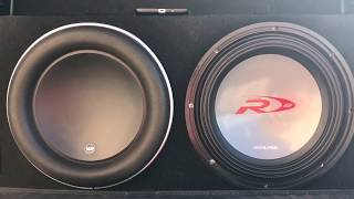 JL AUDIO W7 12 vs ALPINE TYPE R 12 MAX SPL SHOWDOWN [upl. by Ordnasil]