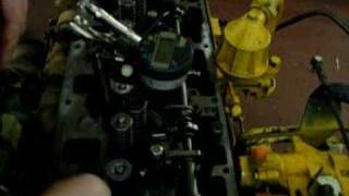 Cat 3116 Diesel Engine Synchronization Step 2 [upl. by Hermie]