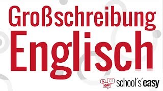 Großschreibung im Englischen  Man schreibt eben doch nicht alles klein [upl. by Stevy]