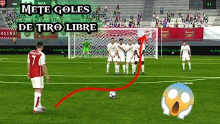 Haz goles de tiro libre ⚽ en EA SPORTS FC mobile  la manera más fácil 👀🔥 [upl. by Enaffit]