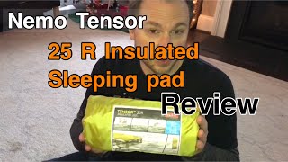 Nemo Tensor 25R Review amp Inflate with Trash bag and rubber band [upl. by Nahgem]