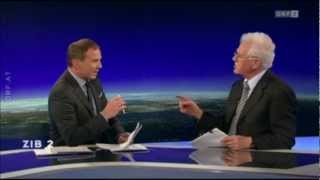 Armin Wolf Interview Frank Stronach 29112012  WOLF EIN GUTER REPORTER ALLES BESTE FRANK [upl. by Buna44]