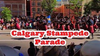 Calgary Stampede Parade 2024  Calgary Alberta [upl. by Harcourt]