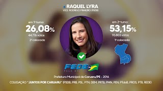 Jingle quotCaruaru pode maisquot  Raquel Lyra PSDBPE  Eleições 2016 [upl. by Tombaugh]