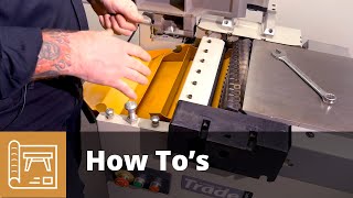 How to set up a planer thicknesser [upl. by Idroj]