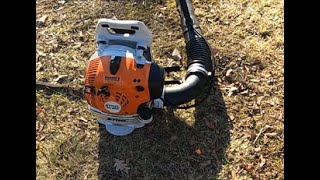 putting my STIHL BR200 TO THE TEST test and review [upl. by Lichtenfeld489]