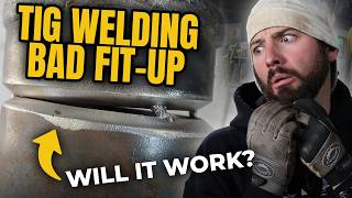 How to Weld Bad Fitup When TIG Welding [upl. by Cynthea]