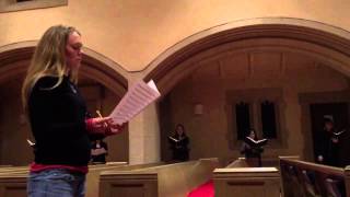 Hildegard Von Bingen  quotColumba aspexitquot Kantorei Rehearsal [upl. by Asil]