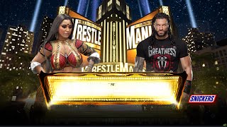 Live WWE Match  Roman Reigns Vs Lakshmi Saha ji  WWE Smackdown Fight part 30 [upl. by Ardnaxela411]