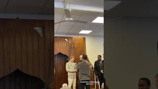 A Swedish Guy Accepting Islam in Borås Mosque Islam Muslim AcceptingIslam BecomingMuslim Dhaka [upl. by Airdnoed]