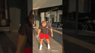 Cassper Nyovest dancing doing the Zekethe dance [upl. by Merwin]