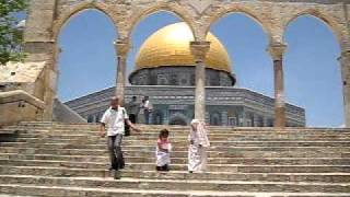 Athan Islamic call to prayer in Masjid Al Aqsa Jerusalem Palestine [upl. by Neahs212]