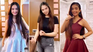 Anushka Sen Latest Instagram Reels  Anushka Sen New Reels TikTok Dance Videos [upl. by Engleman799]