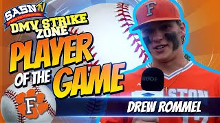 DMV Strike Zone Interviews Pitcher Drew Rommel [upl. by Mariam989]