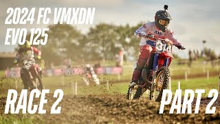 Farleigh Castle VMXdN 2024 EVO 125 Race 2 GOPRO 360 [upl. by Ydal]