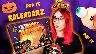 Kalendarz HALLOWEEN z FIDGET TOYS 🎃 POP IT [upl. by Anisor452]