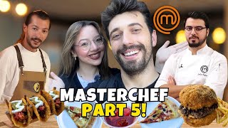 MASTERCHEF YARIŞMACILARININ RESTORANLARINA GİTTİK   Mustafa Aydın ve Serhat Doğramacı [upl. by Josephson]