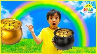 How is a rainbow formed  Educational Video for kids with Ryan ToysReview [upl. by Yahsat]