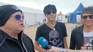 Interview A Flock of Seagulls  Wfestival Ostend 2023 with a message to all the fans [upl. by Avalsorim]