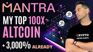 Mantra OM  My TOP 100X ALTCOIN  BEST Crypto Staking Rewards  DeFi  MANTRA OM Price Prediction [upl. by Algernon]