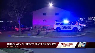 Investigation underway after shooting involving Covington police officers early Thursday morning [upl. by Meehan]