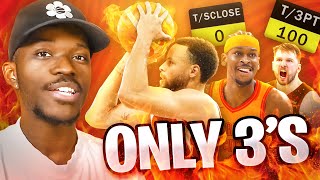 NBA 2K25 But My Team Can Only Shoot 3s [upl. by Cormack487]