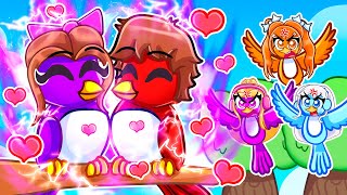 Techy Gets A New Girlfriend As A OP ELEMENTAL BIRD In Roblox BIRD FAMILY [upl. by Alemac]