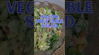 TRENDING EASY NACHO VEGETABLE SALAD RECIPE  FROM TIKTOK viral trending nachosalad shorts [upl. by Yenaiv462]