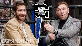 Jake Gyllenhaal amp Conor McGregor Have an Epic Conversation  One on One  GQ Sports [upl. by Caassi783]