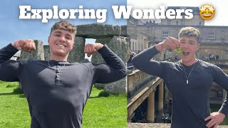 Exploring Stonehenge and Roman Baths London Vlogs Ep 2 [upl. by Shurlock]