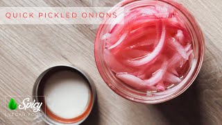 How to Make Quick Pickled Onions Ready in 1 Hour essycooks veganrecipes [upl. by Refinney]