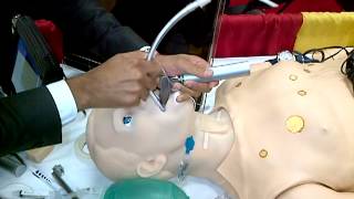 Pocket Bougie One Person intubation technique with trigger hold [upl. by Milas]