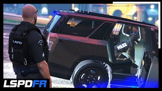 👮 K9 Action In The Unmarked Chevy Tahoe  GTA 5 LSPDFR [upl. by Luke]