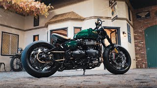 MONSTER Wide Wheel Bobber built in 10 Minutes [upl. by Wanfried]