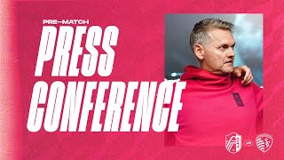 CITY PreMatch Press Conference STL vs SKC [upl. by Dorry]