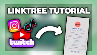 Linktree erstellen  Mehrere Links verknüpfen  auf einem Blick Tutorial [upl. by Enyrat]