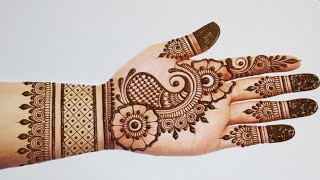 Raksha bandhan mehndi design easy Beautiful mehndi designsmehandi ka design mehandi mehndihenna [upl. by Iiette867]