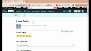 Cómo Calificar Libros o Productos en Amazon Guía Paso a Paso [upl. by Kcirdor]