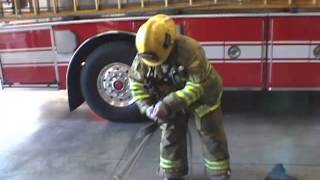 fireman suiting up for a fire  totally trucks dvds [upl. by Ludvig654]