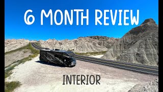 ENTEGRA ESTEEM 29V REVIEW  6 Month 10K Miles  INTERIOR [upl. by Aicilak]