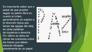 El caligrama su estructura y como hacer caligramas 1ro de secundaria [upl. by Donohue]