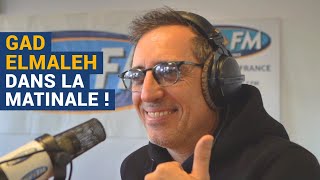 La Matinale Gad Elmaleh dans la Matinale de Kim Mona et Wahid [upl. by Ylremik]